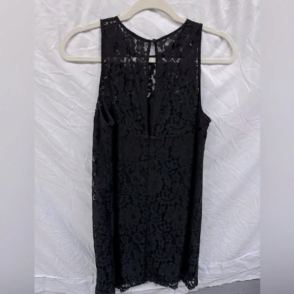 Joie Women's Fahfia B Sleeveless Lace DRESS S SMALL BLACK LACE - Picture 13 of 15